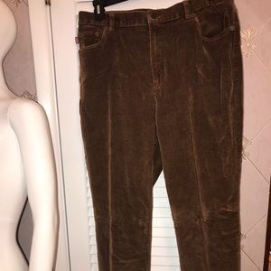 SIZE 14W WOMEN’S RALPH LAUREN CORDUROY PANTS